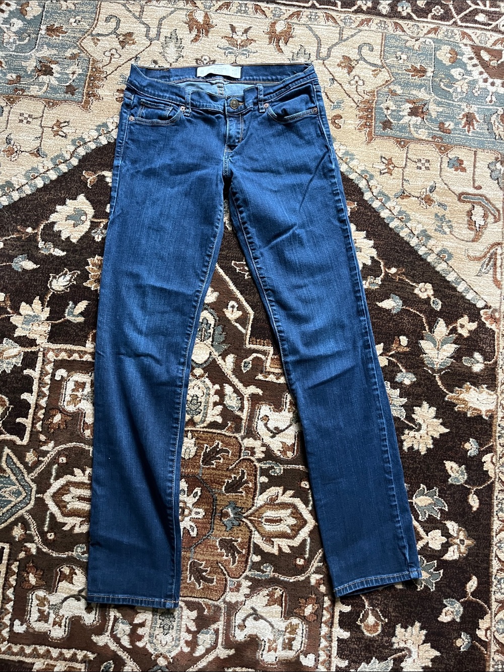 Vintage Abercrombie & Fitch Straight Leg Jeans - Dark Indigo Blue